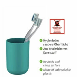 Wenko Zahnputzbecher Brasil Petrol -Günstiges Wenko Geschäft unnamed file 5470