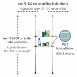 Wenko Teleskop-System Herkules Twin 28 Wenko Teleskop-System Herkules Twin -Günstiges Wenko Geschäft unnamed file 5544