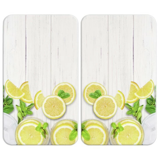 Wenko Herdabdeckplatte Universal Zitronen 2er Set 3 Wenko Herdabdeckplatte Universal Zitronen 2er Set