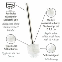 Wenko Silikon WC-Ersatzbürste Weiß Mit Edelstahlstiel 14 Wenko Silikon WC-Ersatzbürste Weiß Mit Edelstahlstiel -Günstiges Wenko Geschäft unnamed file 5616