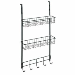 Wenko Türregal Schwarz