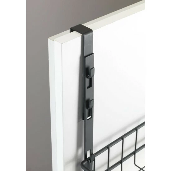 Wenko Türregal Schwarz 7 Wenko Türregal Schwarz – Bild 5