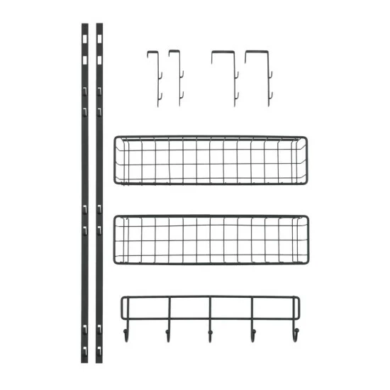 Wenko Türregal Schwarz 10 Wenko Türregal Schwarz – Bild 8