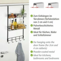 Wenko Türregal Schwarz 23 Wenko Türregal Schwarz -Günstiges Wenko Geschäft unnamed file 5665