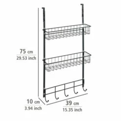 Wenko Türregal Schwarz 24 Wenko Türregal Schwarz -Günstiges Wenko Geschäft unnamed file 5666