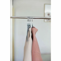 WENKO 20er Set Kleiderbügel Alessia - Rutschfester Formbügel, Gummiert, Grau -Günstiges Wenko Geschäft unnamed file 5732