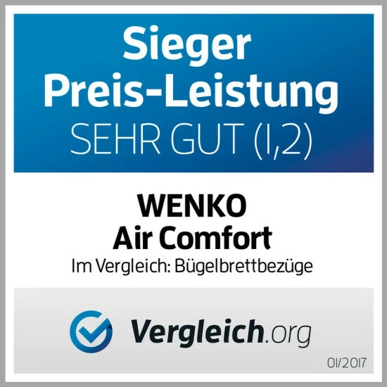 Wenko Bügeltischbezug Bügelbrettbezug Bügel Brett Air Comfort XL 4 Wenko Bügeltischbezug Bügelbrettbezug Bügel Brett Air Comfort XL – Bild 2