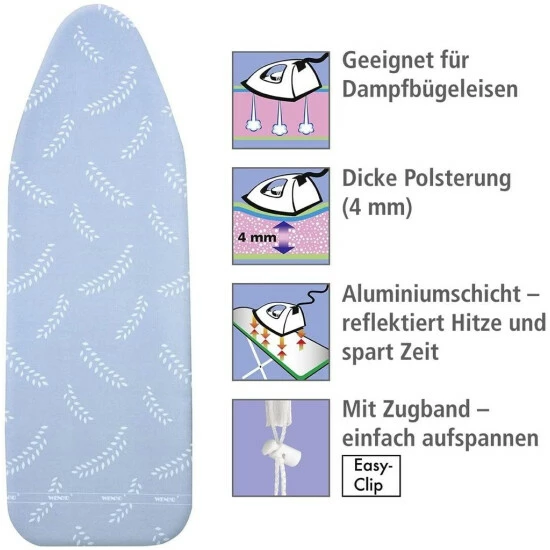 Wenko Bügeltischbezug Bügelbrettbezug Bügel Brett Air Comfort XL 12 Wenko Bügeltischbezug Bügelbrettbezug Bügel Brett Air Comfort XL – Bild 10