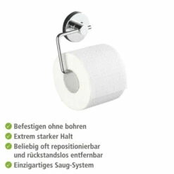 Wenko Vacuum-Loc® Toilettenpapierhalter Milazzo -Günstiges Wenko Geschäft unnamed file 5781