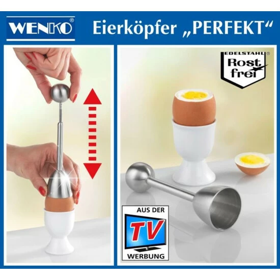 Wenko Eierköpfer Perfekt Edelstahl 11 Wenko Eierköpfer Perfekt Edelstahl – Bild 9