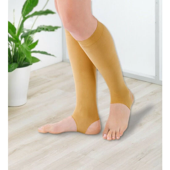 Wenko Stützstrümpfe Hautfarben Größe L 5 Wenko Stützstrümpfe Hautfarben Größe L – Bild 3