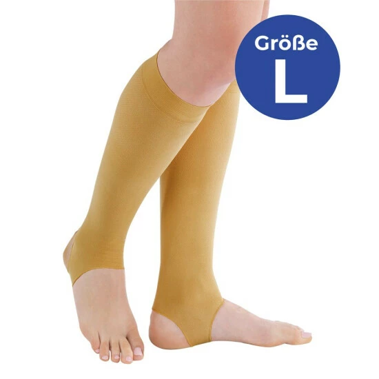 Wenko Stützstrümpfe Hautfarben Größe L 7 Wenko Stützstrümpfe Hautfarben Größe L – Bild 5