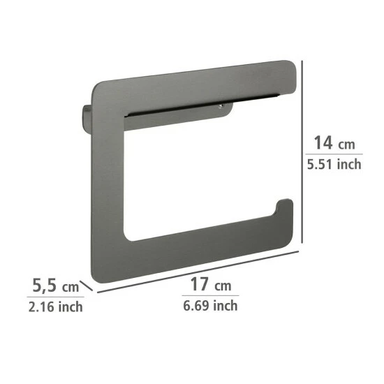 Wenko Toilettenpapierhalter Montella 8 Wenko Toilettenpapierhalter Montella – Bild 6