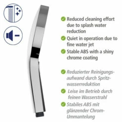Wenko Duschkopf Softwater Chrom/Schwarz -Günstiges Wenko Geschäft unnamed file 6008