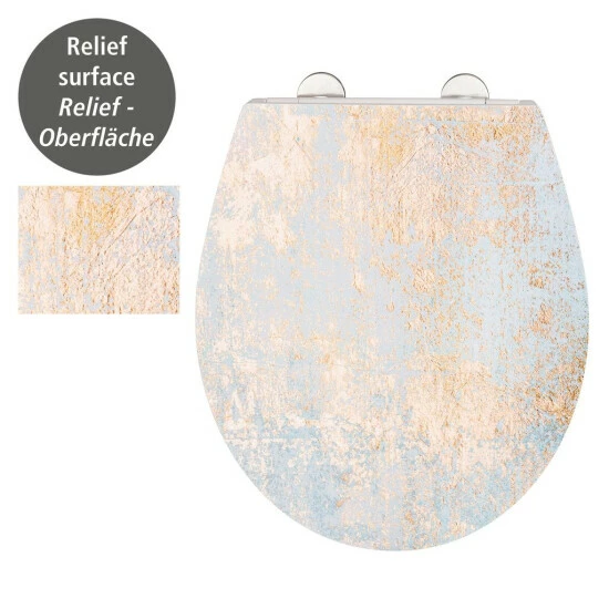 Wenko Premium WC-Sitz Agate Mit Relief 6 Wenko Premium WC-Sitz Agate Mit Relief – Bild 4