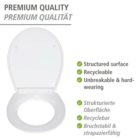 Wenko Premium WC-Sitz Agate Mit Relief 9 Wenko Premium WC-Sitz Agate Mit Relief – Bild 7