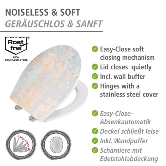 Wenko Premium WC-Sitz Agate Mit Relief 10 Wenko Premium WC-Sitz Agate Mit Relief – Bild 8