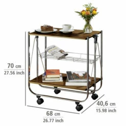 Wenko Servierwagen Dinett Deluxe Walnuss 24 Wenko Servierwagen Dinett Deluxe Walnuss -Günstiges Wenko Geschäft unnamed file 6070