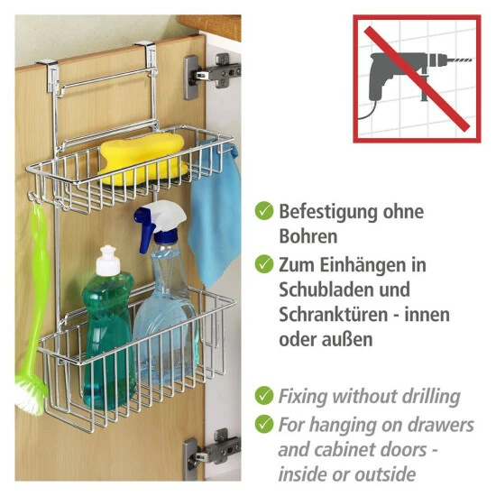 Wenko Küchenschrank Einhängregal Flexi 8 Wenko Küchenschrank Einhängregal Flexi – Bild 6