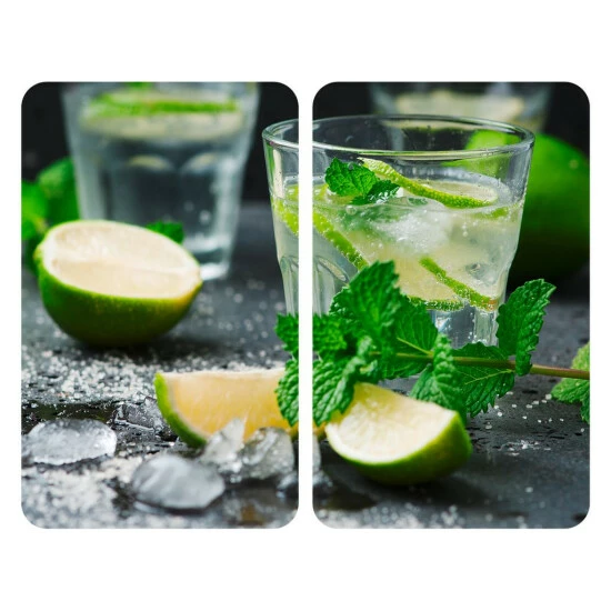Wenko Herdabdeckplatte Universal Mojito 2er Set 3 Wenko Herdabdeckplatte Universal Mojito 2er Set