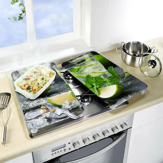 Wenko Herdabdeckplatte Universal Mojito 2er Set 12 Wenko Herdabdeckplatte Universal Mojito 2er Set – Bild 10