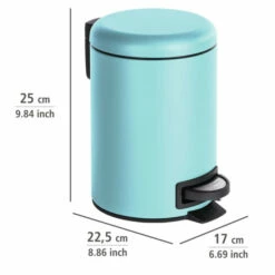 Wenko Kosmetik Treteimer Leman Blau 3 L 16 Wenko Kosmetik Treteimer Leman Blau 3 L -Günstiges Wenko Geschäft unnamed file 6115