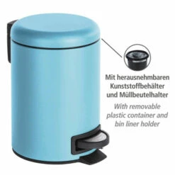 Wenko Kosmetik Treteimer Leman Blau 3 L 24 Wenko Kosmetik Treteimer Leman Blau 3 L -Günstiges Wenko Geschäft unnamed file 6123