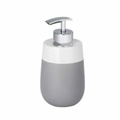 Wenko Seifenspender Malta Grau/Weiß Keramik