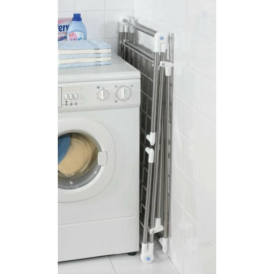 Wenko Flügel Wäschetrockner Profi Plus Edelstahl 4 Wenko Flügel Wäschetrockner Profi Plus Edelstahl – Bild 2