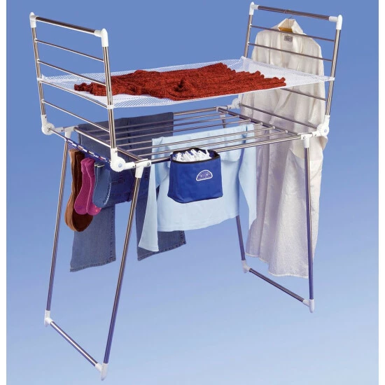 Wenko Flügel Wäschetrockner Profi Plus Edelstahl 7 Wenko Flügel Wäschetrockner Profi Plus Edelstahl – Bild 5