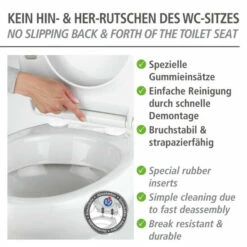 Wenko Premium WC-Sitz Kos Schwarz -Günstiges Wenko Geschäft unnamed file 6243