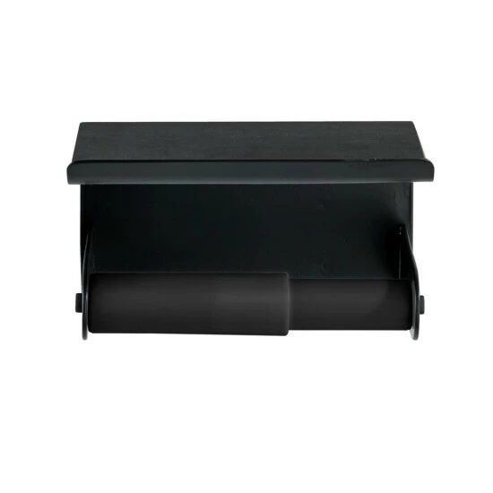 Wenko Toilettenpapierhalter Mit Ablage Classic Plus Black 5 Wenko Toilettenpapierhalter Mit Ablage Classic Plus Black – Bild 3