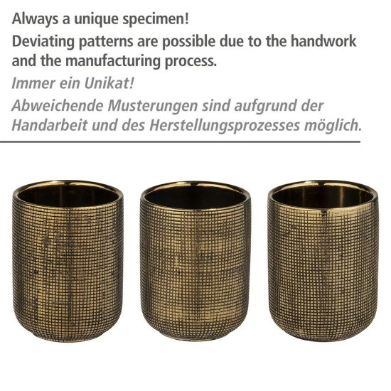 Wenko Keramik-Seifenablage Rivara Gold 6 Wenko Keramik-Seifenablage Rivara Gold – Bild 4