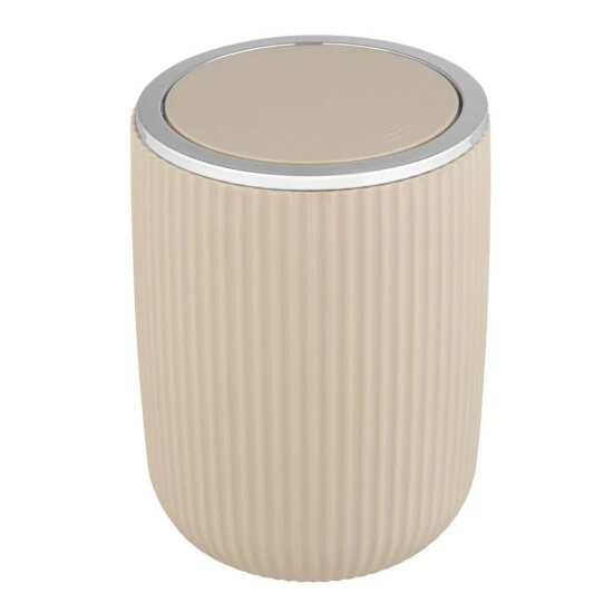 Wenko Schwingdeckeleimer Agropoli S Beige 3 Wenko Schwingdeckeleimer Agropoli S Beige