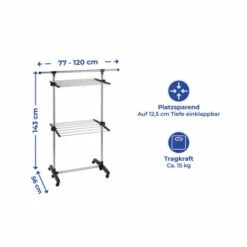 Wenko Platzspar-Wäschetrockner -Günstiges Wenko Geschäft unnamed file 6433