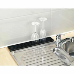 Wenko Abtropfmatte Slim Schwarz 8 X 42 Cm -Günstiges Wenko Geschäft unnamed file 6498