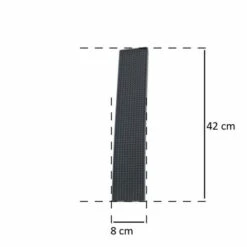 Wenko Abtropfmatte Slim Schwarz 8 X 42 Cm -Günstiges Wenko Geschäft unnamed file 6509