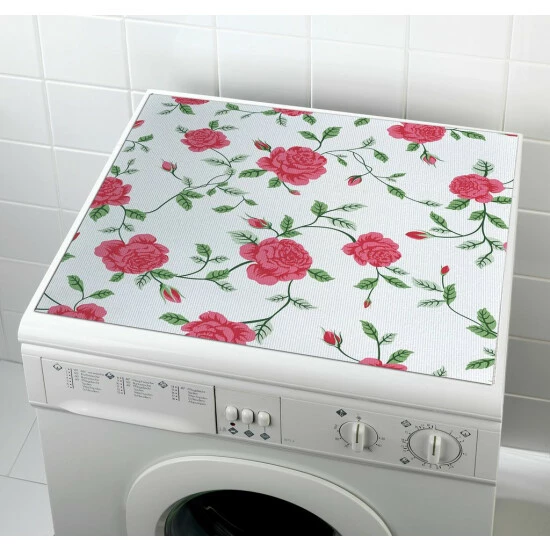 Wenko Waschmaschinen-Auflage Rosen 4 Wenko Waschmaschinen-Auflage Rosen – Bild 2