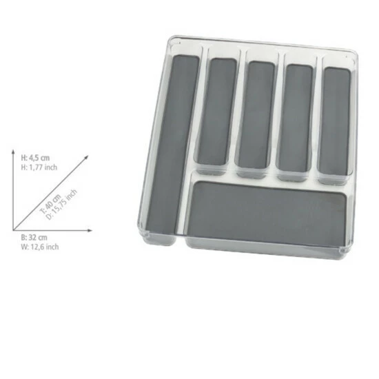 Wenko Besteckkasten 6 Fächer 3 Wenko Besteckkasten 6 Fächer