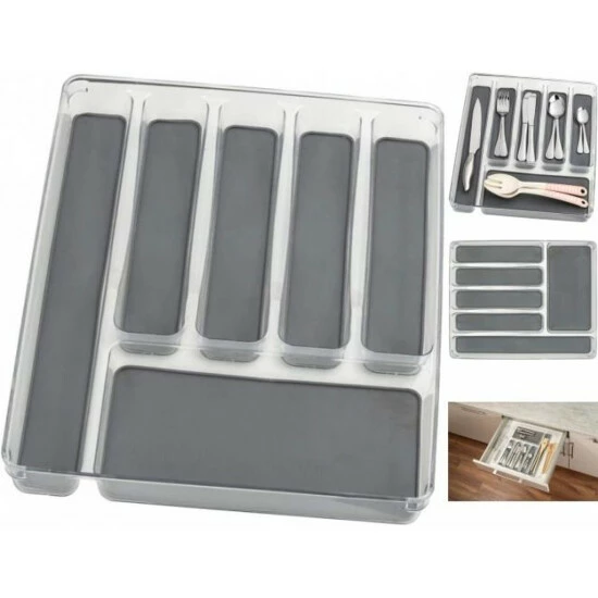 Wenko Besteckkasten 6 Fächer 8 Wenko Besteckkasten 6 Fächer – Bild 6