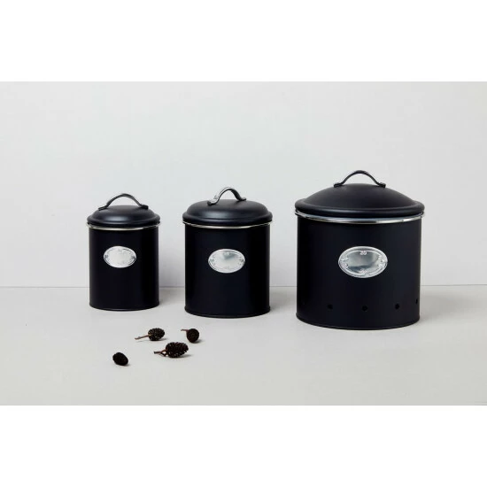 Wenko Aufbewahrungsdose Nero Set, 3-teilig 3 Wenko Aufbewahrungsdose Nero Set, 3-teilig