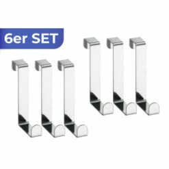 Wenko Türgarderobenhaken Edelstahl 6er Set 19 Wenko Türgarderobenhaken Edelstahl 6er Set -Günstiges Wenko Geschäft unnamed file 6719