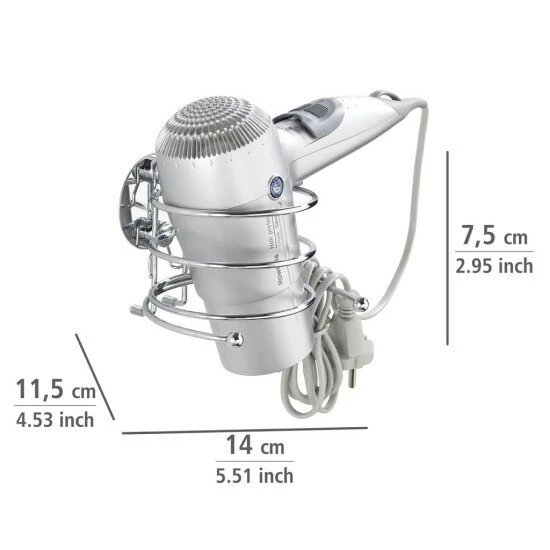 Wenko Turbo-Loc® Haartrocknerhalter 9 Wenko Turbo-Loc® Haartrocknerhalter – Bild 7