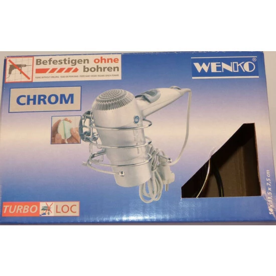 Wenko Turbo-Loc® Haartrocknerhalter 15 Wenko Turbo-Loc® Haartrocknerhalter – Bild 13