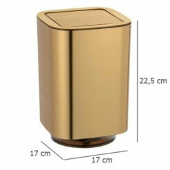 Wenko Schwingdeckeleimer Auron Gold 9 Wenko Schwingdeckeleimer Auron Gold -Günstiges Wenko Geschäft unnamed file 682