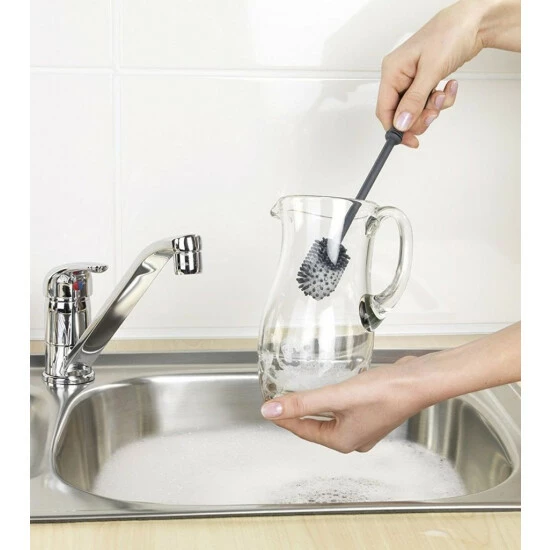 Wenko Silikon Spülbürste Grau 7 Wenko Silikon Spülbürste Grau – Bild 5