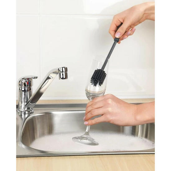 Wenko Silikon Spülbürste Grau 12 Wenko Silikon Spülbürste Grau – Bild 10