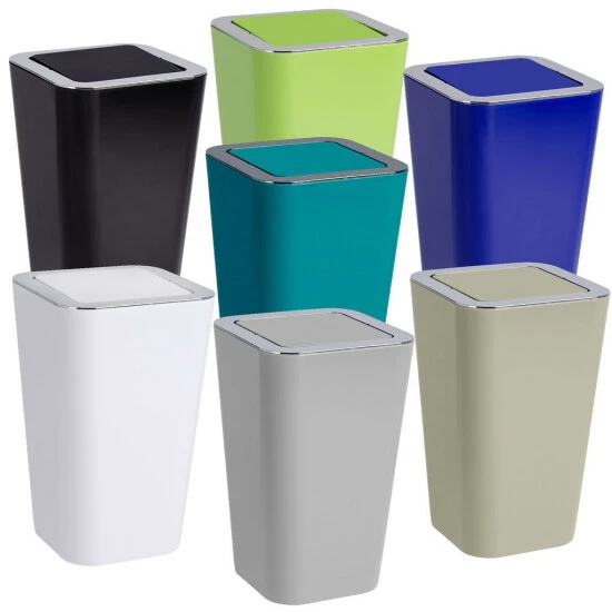 Wenko Schwingdeckeleimer Candy Grey 10 Wenko Schwingdeckeleimer Candy Grey – Bild 8