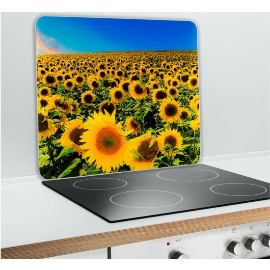 Wenko Multi-Platte Sonnenblumenfeld 3 Wenko Multi-Platte Sonnenblumenfeld