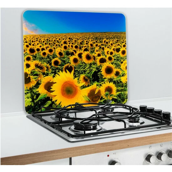 Wenko Multi-Platte Sonnenblumenfeld 4 Wenko Multi-Platte Sonnenblumenfeld – Bild 2